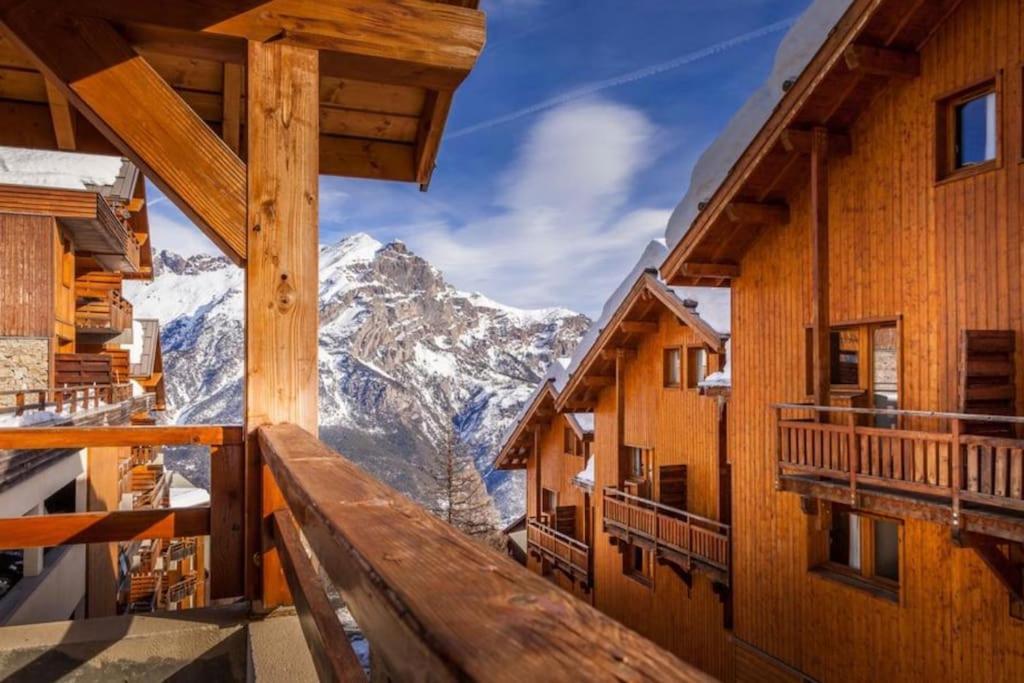 Chalet 4 Pers. Piscine Et Literie Toute Neuve. Puy-Saint-Vincent Eksteriør billede