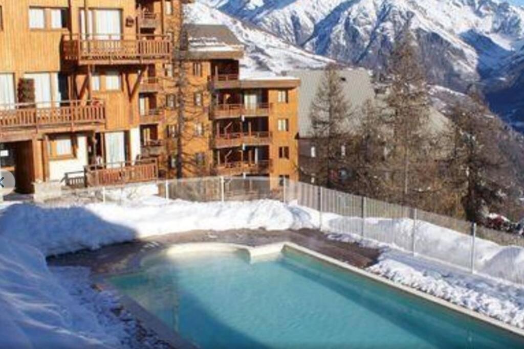 Chalet 4 Pers. Piscine Et Literie Toute Neuve. Puy-Saint-Vincent Eksteriør billede