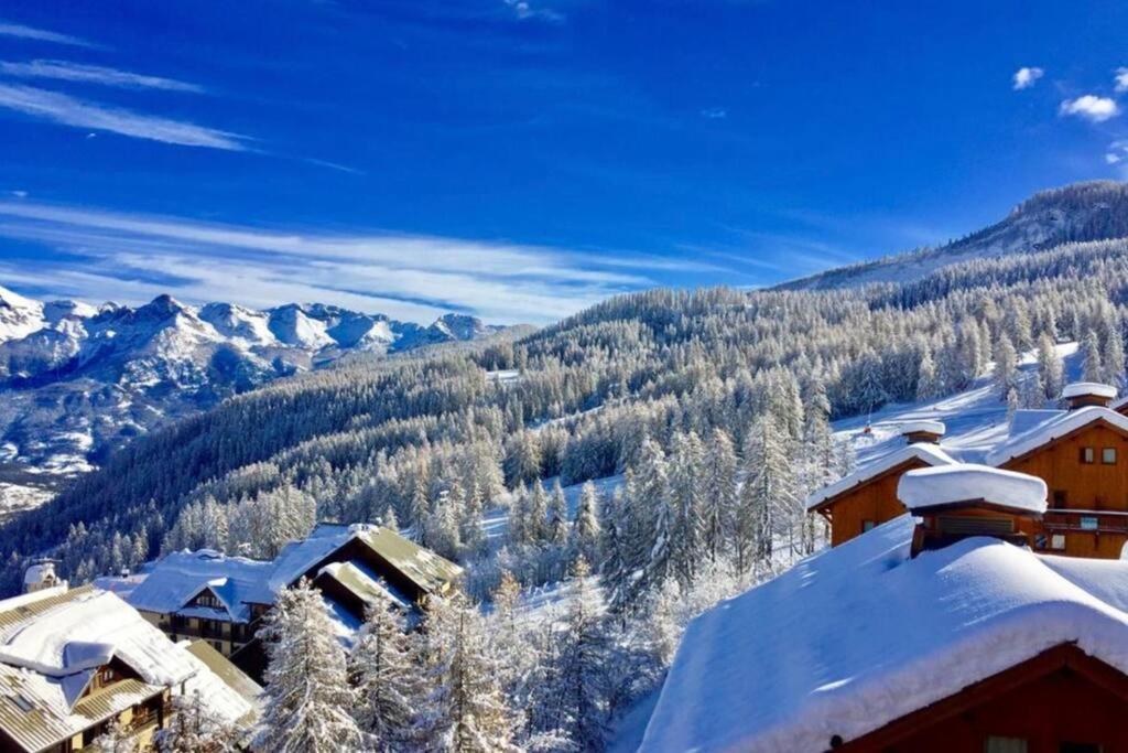 Chalet 4 Pers. Piscine Et Literie Toute Neuve. Puy-Saint-Vincent Eksteriør billede